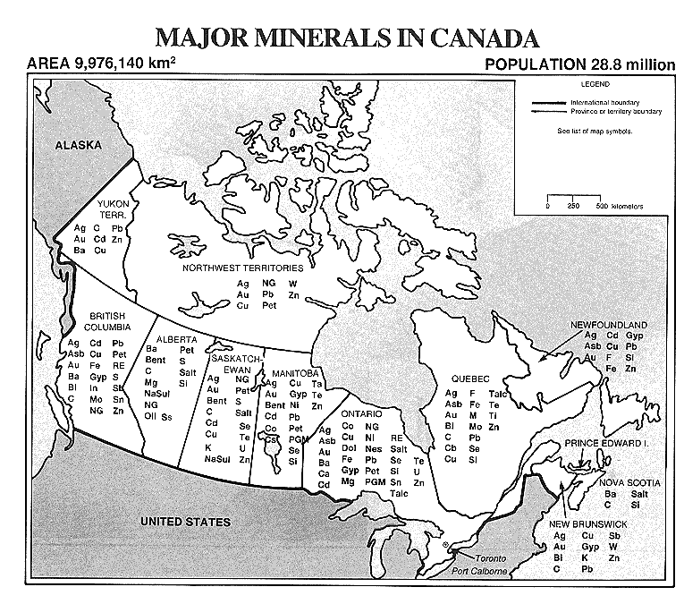 Canadian Mineral Resources