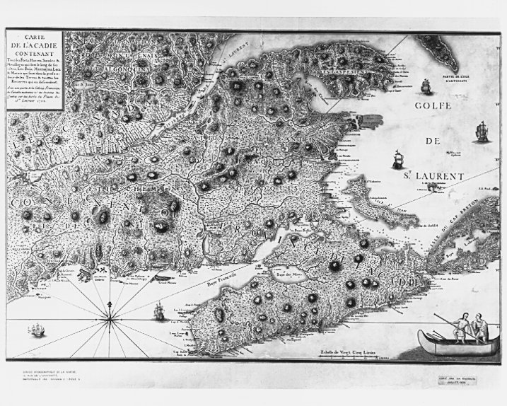 Acadia, 1702