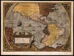 America by Ortelius, 1570