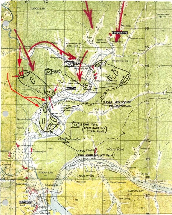 The Action at Kapyong,
24-25 April 1951