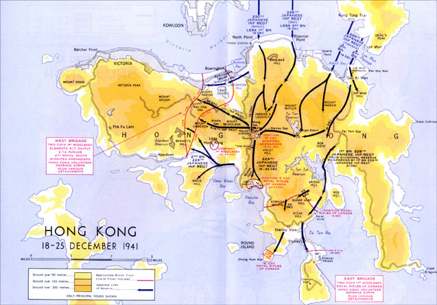 Hong Kong 18-25 Dec 1941