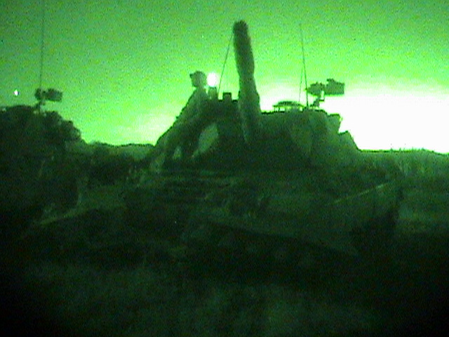 Seen through a NVG