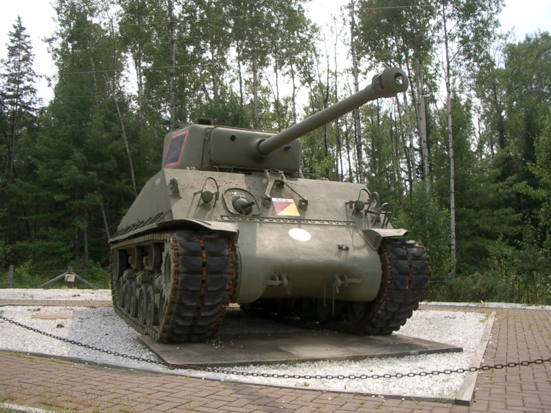 Highway 17 near entrance to CFB Petawawa. Plaque reads 