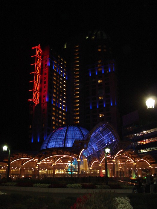 The Fallsview Casino in Niagara Falls