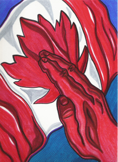 I'd love to come up with ideas on patriotism like this.

Su Berton 
http://www.artabus.com/berton/