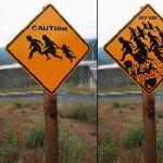 Border Road Signs