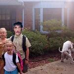 My first day of school.
