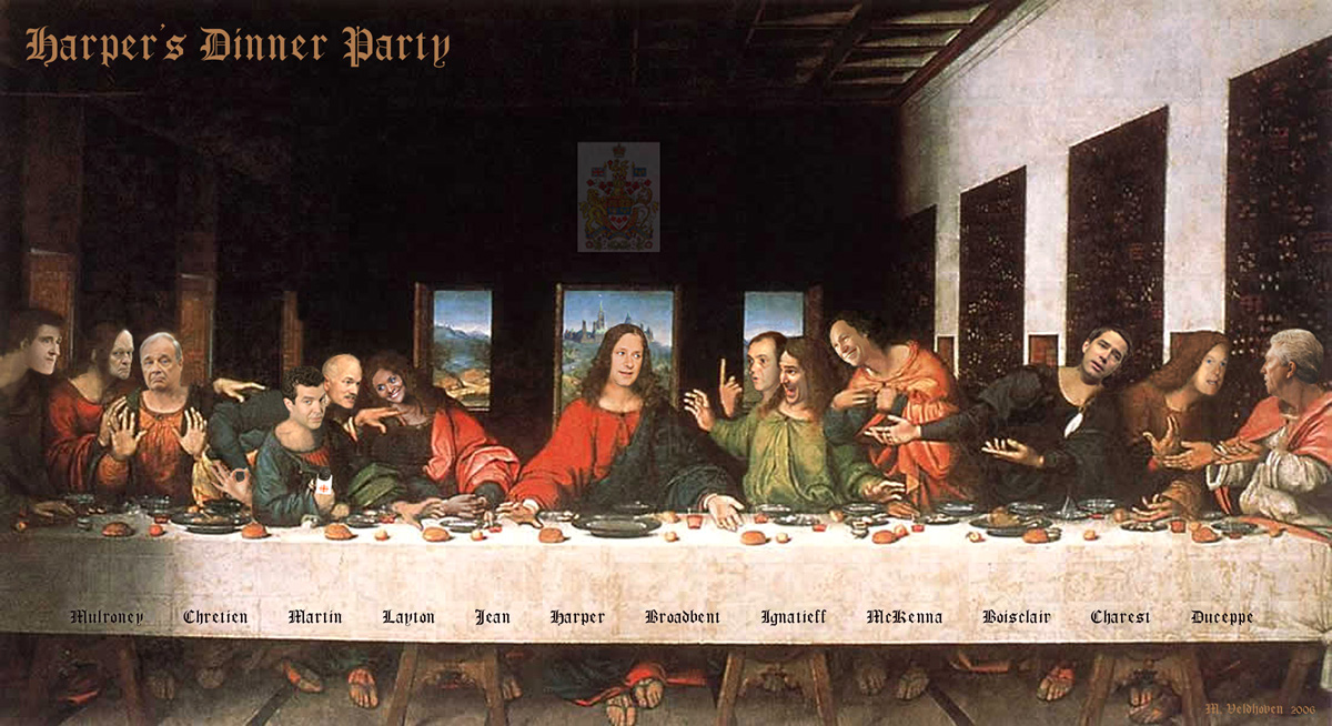 Harper's last dinner party.

By Mark Veldhoven  2006