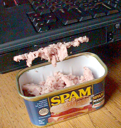 Stupid spammed filled computer