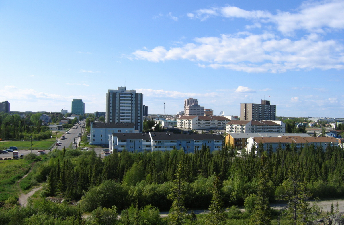 Downtown Yellowknife