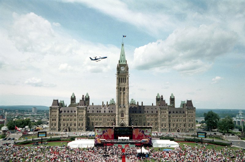 Centre Block on Parliament Hill.