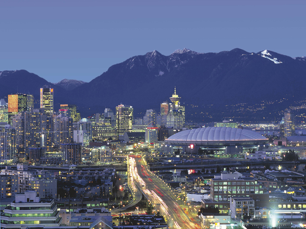 Vancouver Skyline at night...