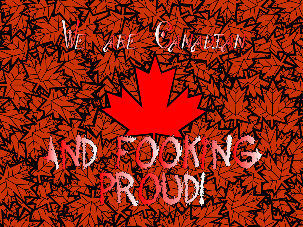 The first time I entended to submit this Background, I accidently submitted one of my other one's on the same subject, LMAO. This was made for Canada Day 2006. Hope you had a great Canada Day everybody!