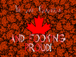 Fooking Proud to Be Canadian