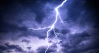 Victoria man injured in indirect lightning strike