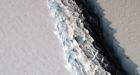 Massive iceberg set to break off from Antarctic ice shelf