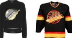 $1,200 Versace sweater looks a lot like old Vancouver Canucks uniform