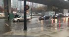 South Coast pounded by rain, snowfall warning in effect for Whistler