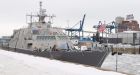 New U.S. warship trapped in Montreal by heavy ice