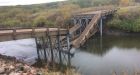 New bridge collapses into river in rural Saskatchewan hours after opening