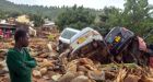 Cyclone leaves 'inland ocean' in Mozambique, endangering thousands