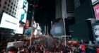 Screens in Times Square go dark amid NYC blackout