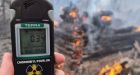 Ukraine battles forest fire near Chornobyl amid elevated radiation levels