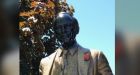 Police investigating after face of former PM Pierre Elliott Trudeau's statue is painted black | CTV News