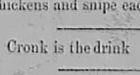 'Cronk is the drink' old newspaper ads capture attention of Calgary researcher and twitterverse
