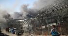 Greece's overcrowded migrant camp on Lesbos evacuated after major fire