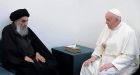 Iraq's top Shia cleric welcomes Pope into his home for talk on peaceful coexistence