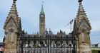 One in custody after vehicle rams Parliament Hill gates | CBC News