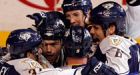 Predators even up series with Red Wings