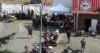 Hells Angels celebrate in B.C. town as police watch