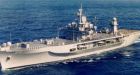 U.S. flagship reaches Georgian port held by Russia, defiantly delivers aid