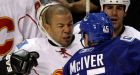 Canucks clobber Flames in exhibition