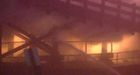 Fire shuts Pattullo Bridge