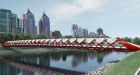 Calgary's $24.5M footbridge unveiled