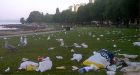 Fireworks trash angers West End politicians