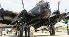 Rare Lancaster bomber roars into Winnipeg