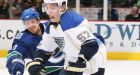 Backes scores twice as Blues win over Canucks