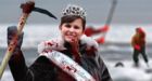 Seal hunt opponents deface photo of Miss N.L.