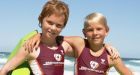 8-year-old boys save drowning man at Aussie beach