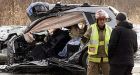 Baby survives horrific crash