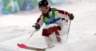 Heil wins silver in women's moguls