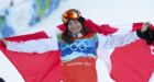 Maelle Ricker wins gold in snowboard cross