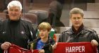 Hockey nut Harper has some advice for Team Canada heading into gold medal match