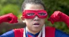 Boy with cancer turns into a superhero for a day