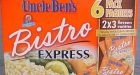 CFIA warns of undeclared milk in some Uncle Ben's rice