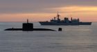Model shipbuilders salute the navy